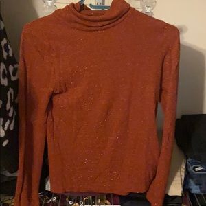 Glitter Turtleneck